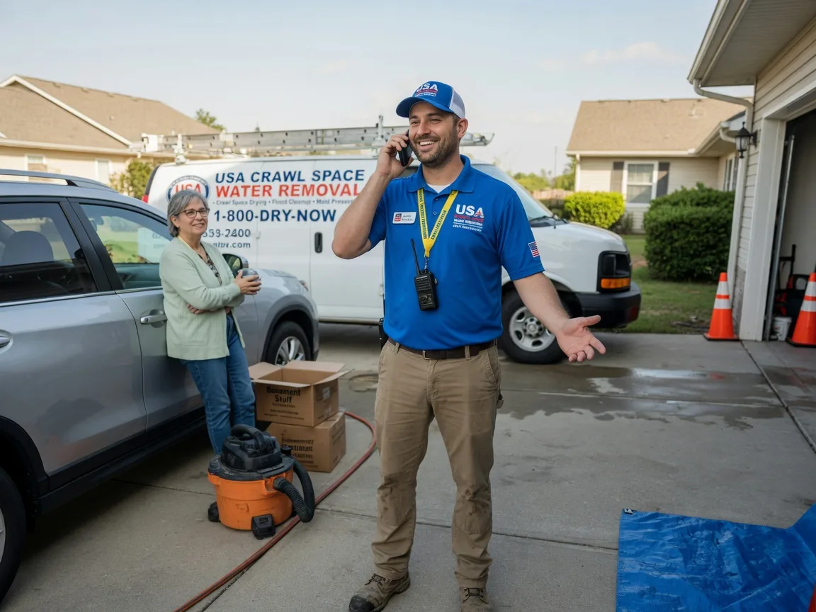 Crawl Space Water Removal Ellabell, GA FAQs
